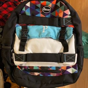 Skateboard backpack